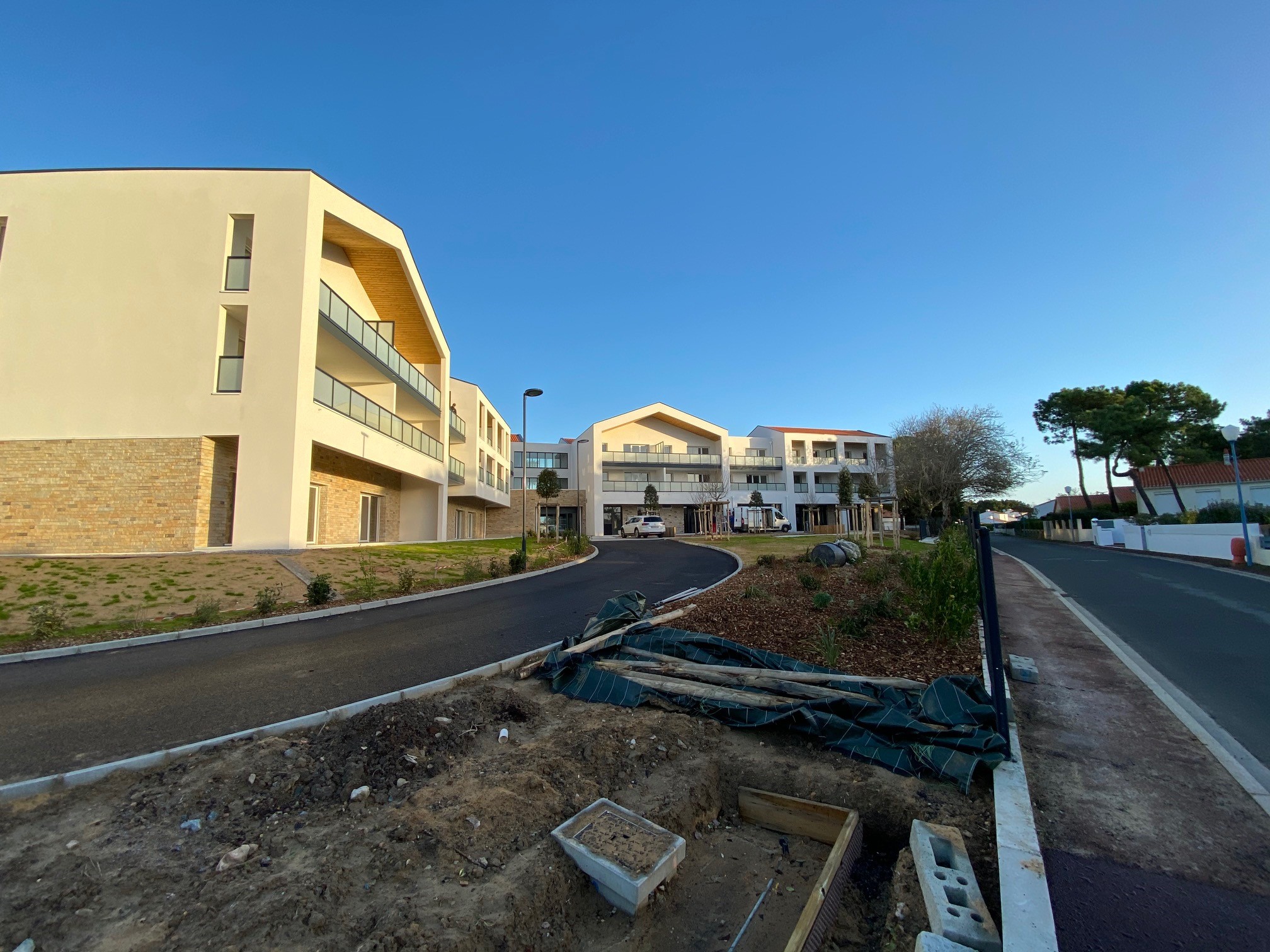 Résidence Les Jardins de l'Océan à Brétignolles-sur-mer par l'Entreprise Générale (Bénéteau Construction)